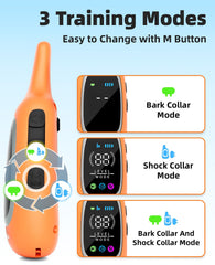 AIKEEP IP67 waterproof e collar ready for rain or swimming