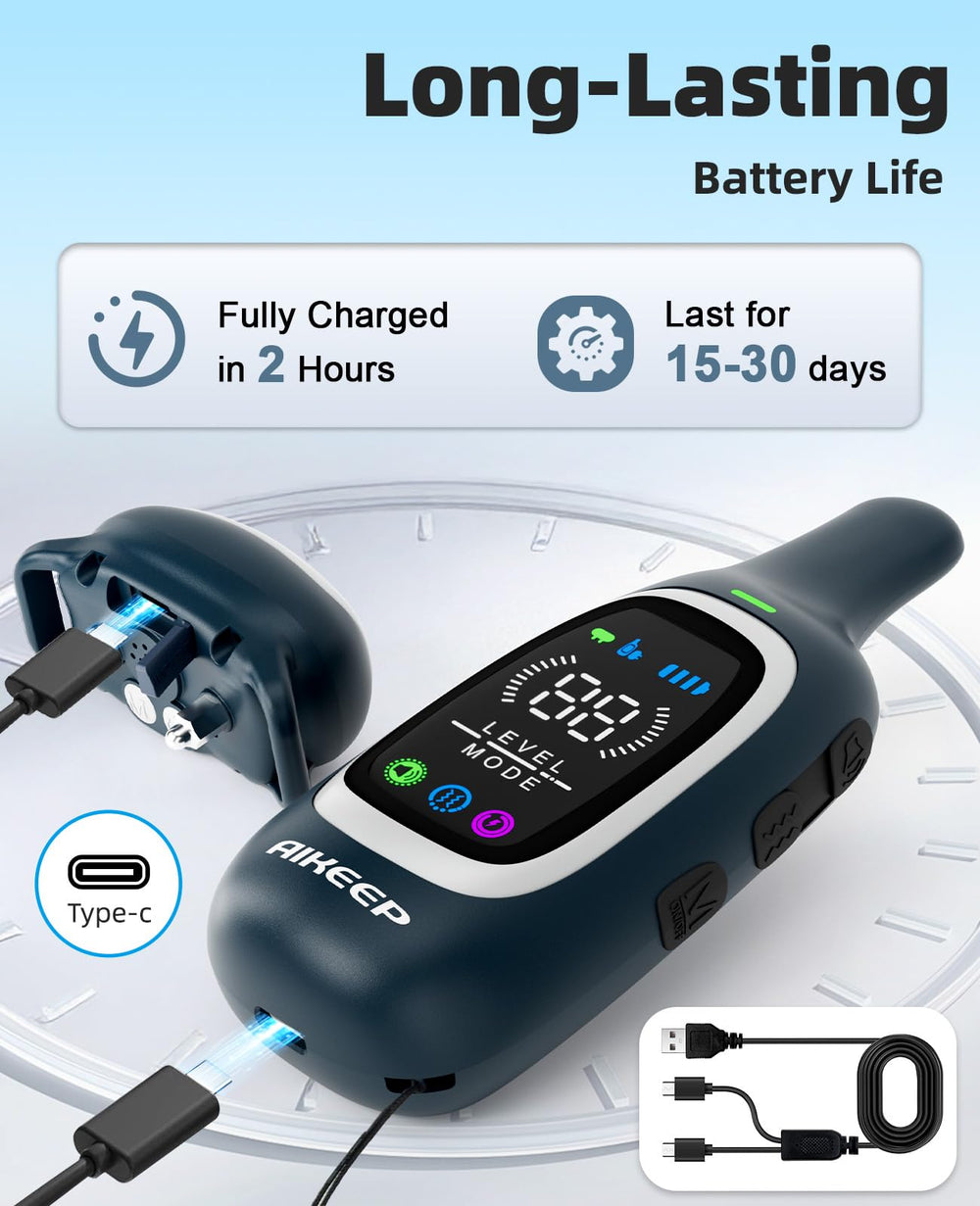 AIKEEP safety lock prevents accidental activation during training.