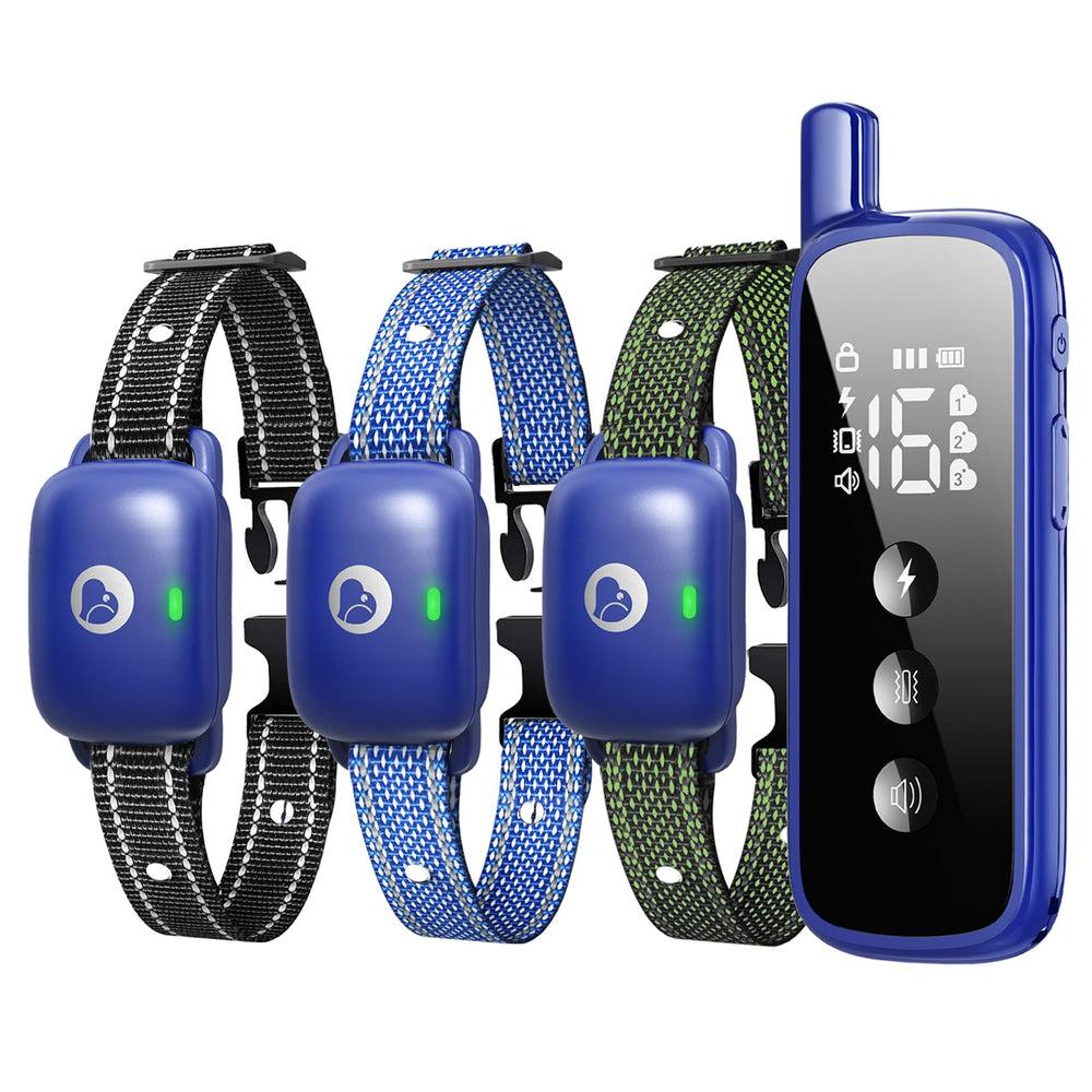 Aikko dog shock collar remote controlling training up to 2,600 feet for open areas