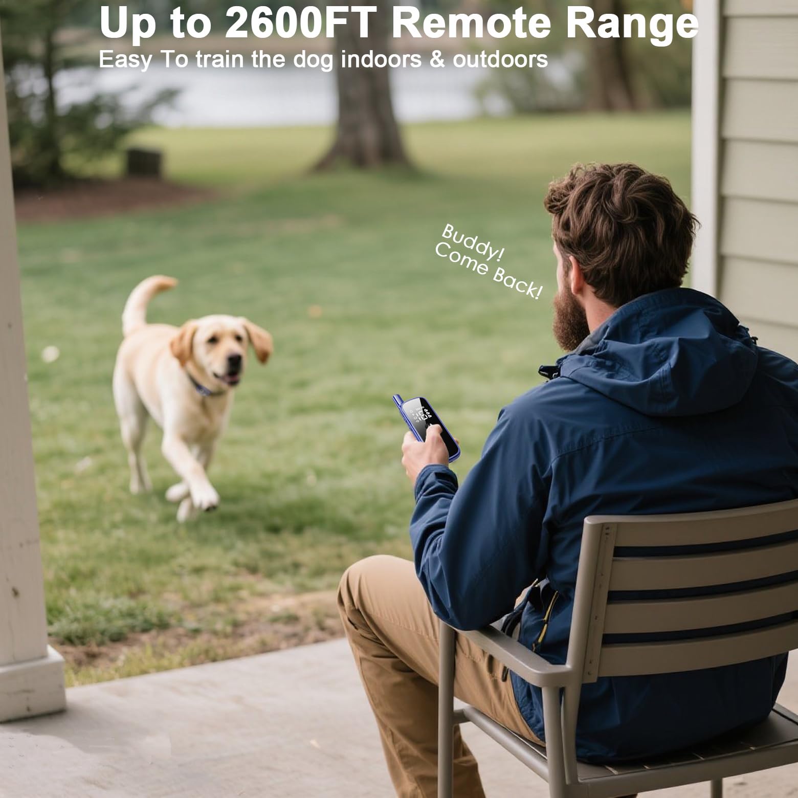 Aikko remote enables multi-dog training with three collars on one device