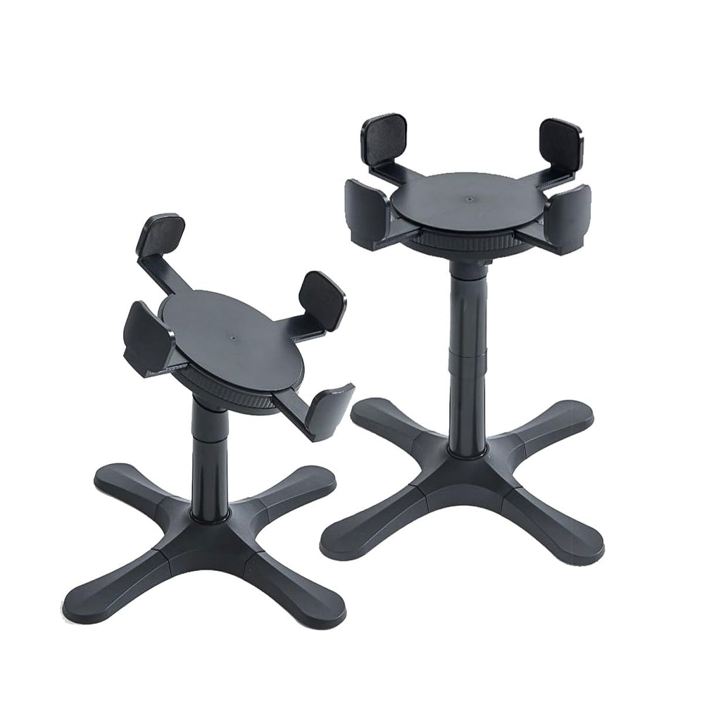 Aileway elevated dog bowl stand suitable for various dogs during mealtime.