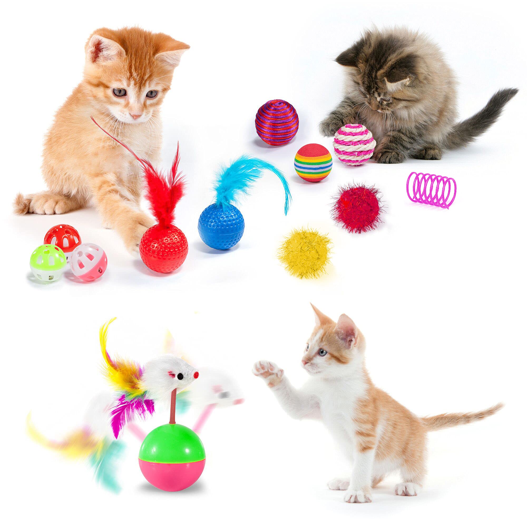 AILUKI catnip fish toy triggers playful hunting and sniffing.