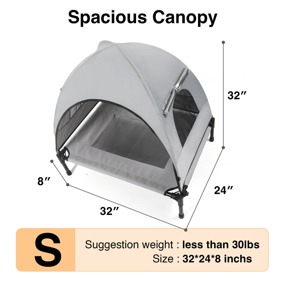 Aimease dog tent doubles as a shaded lounge for calm naps