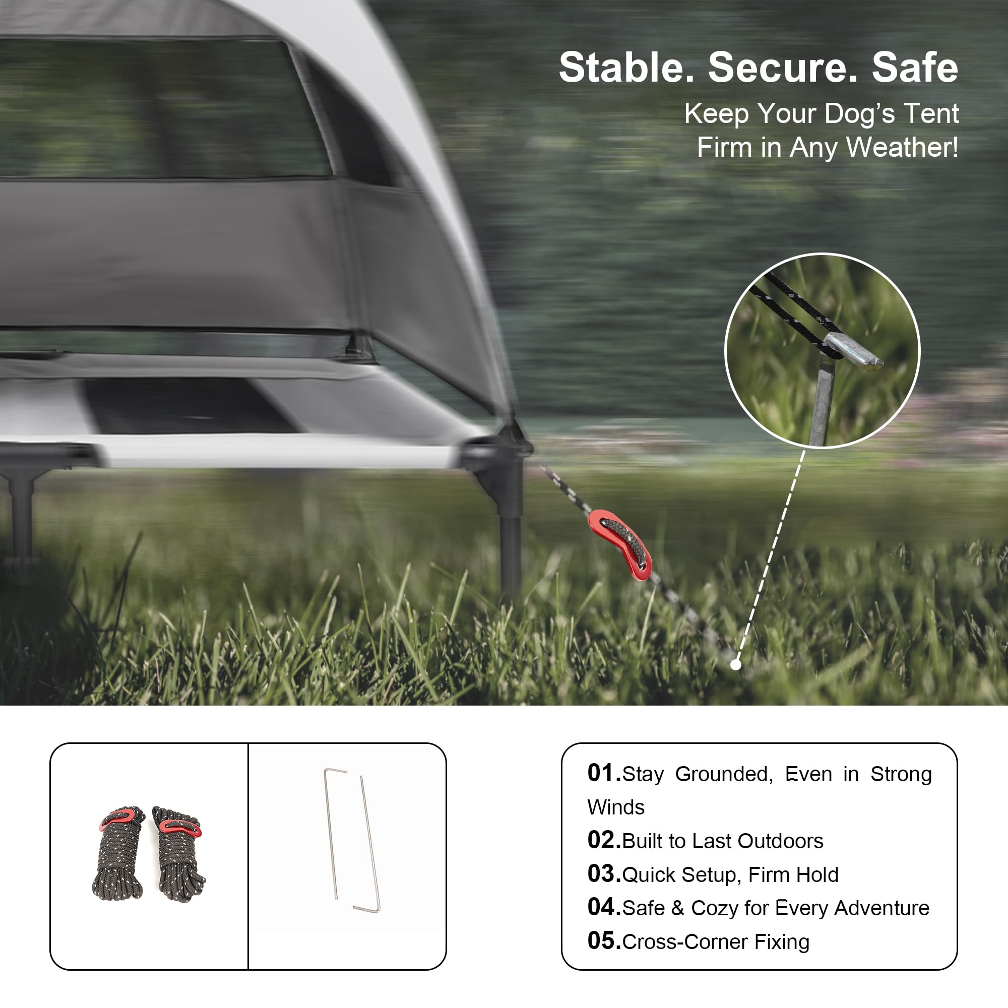 Aimease canopy fabric with UPF 50+ protection on sunny days