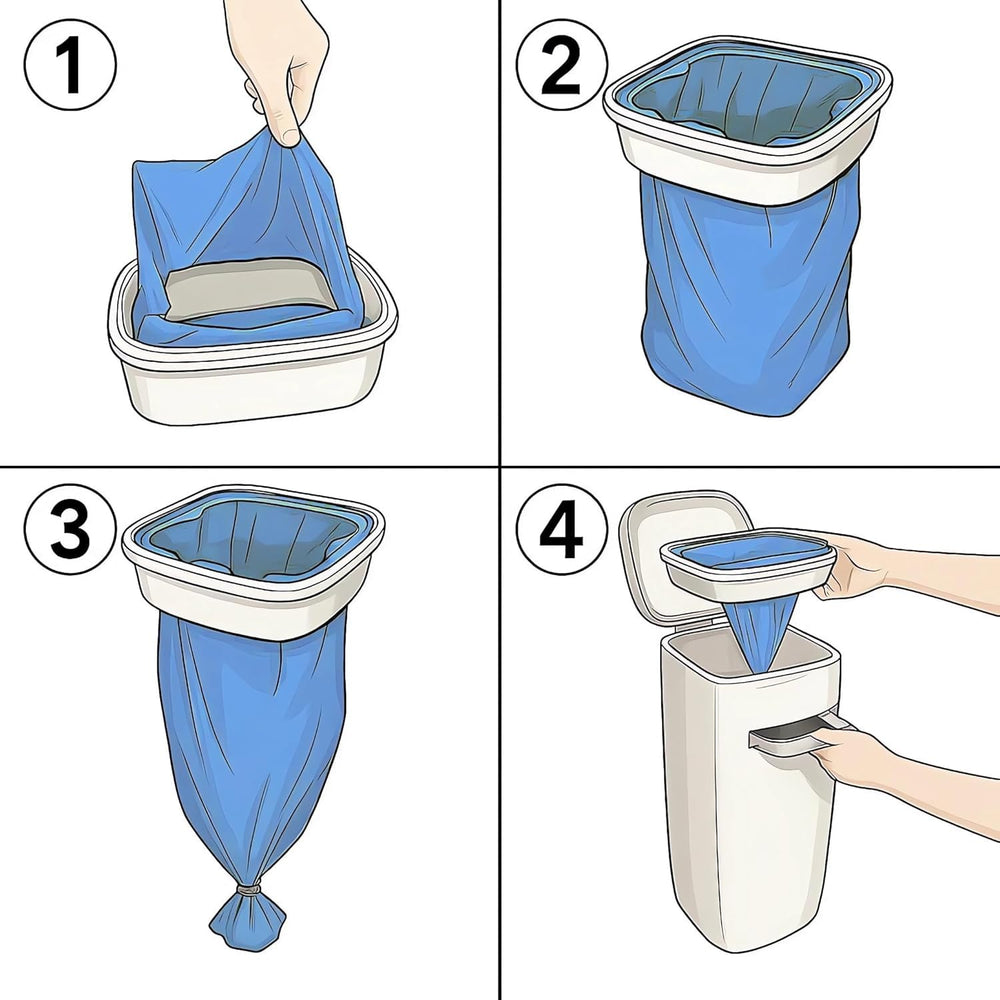 AIMIDODO durable-film refill bags support long-term odor control.