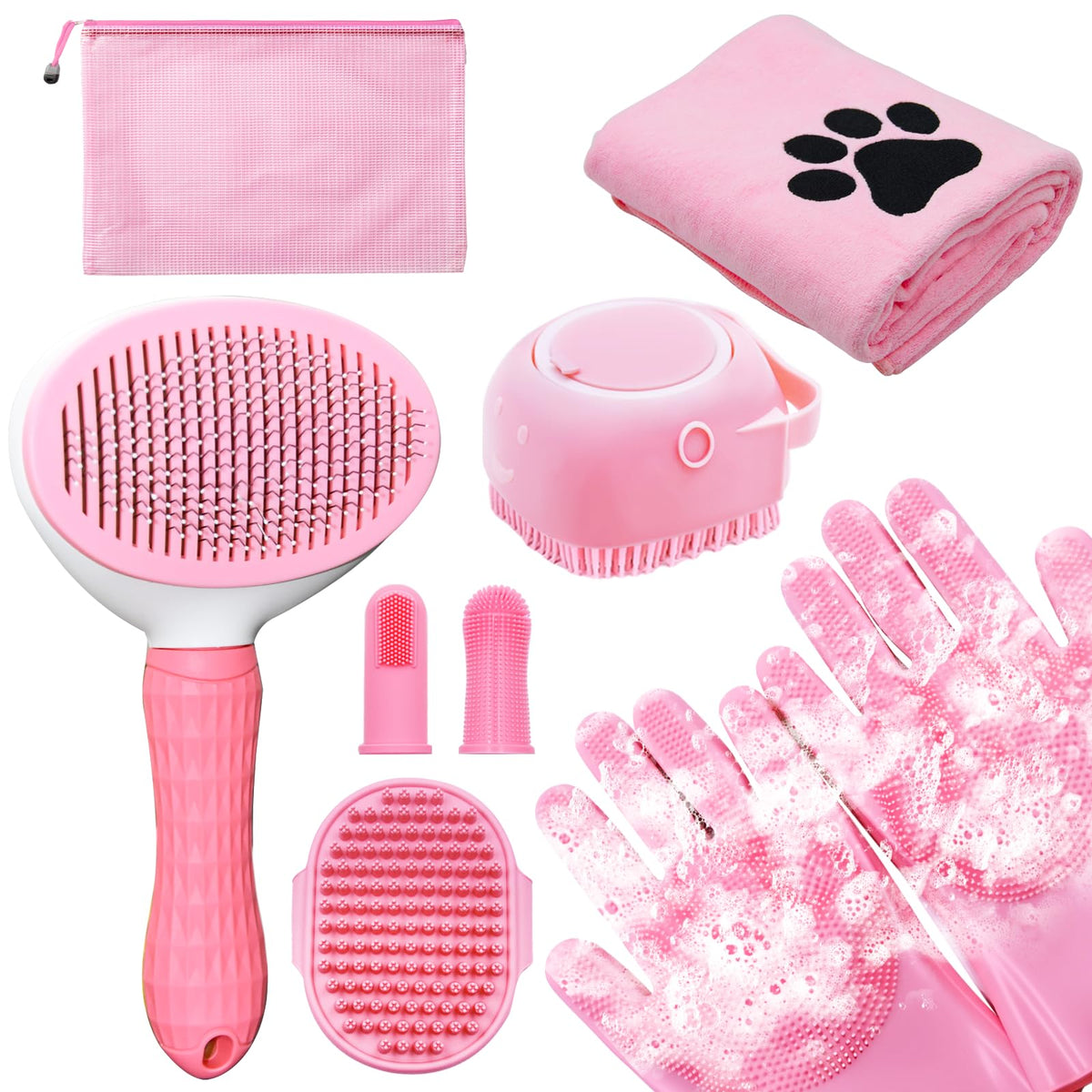 Aiolpy deshedding brush for at-home shedding control.