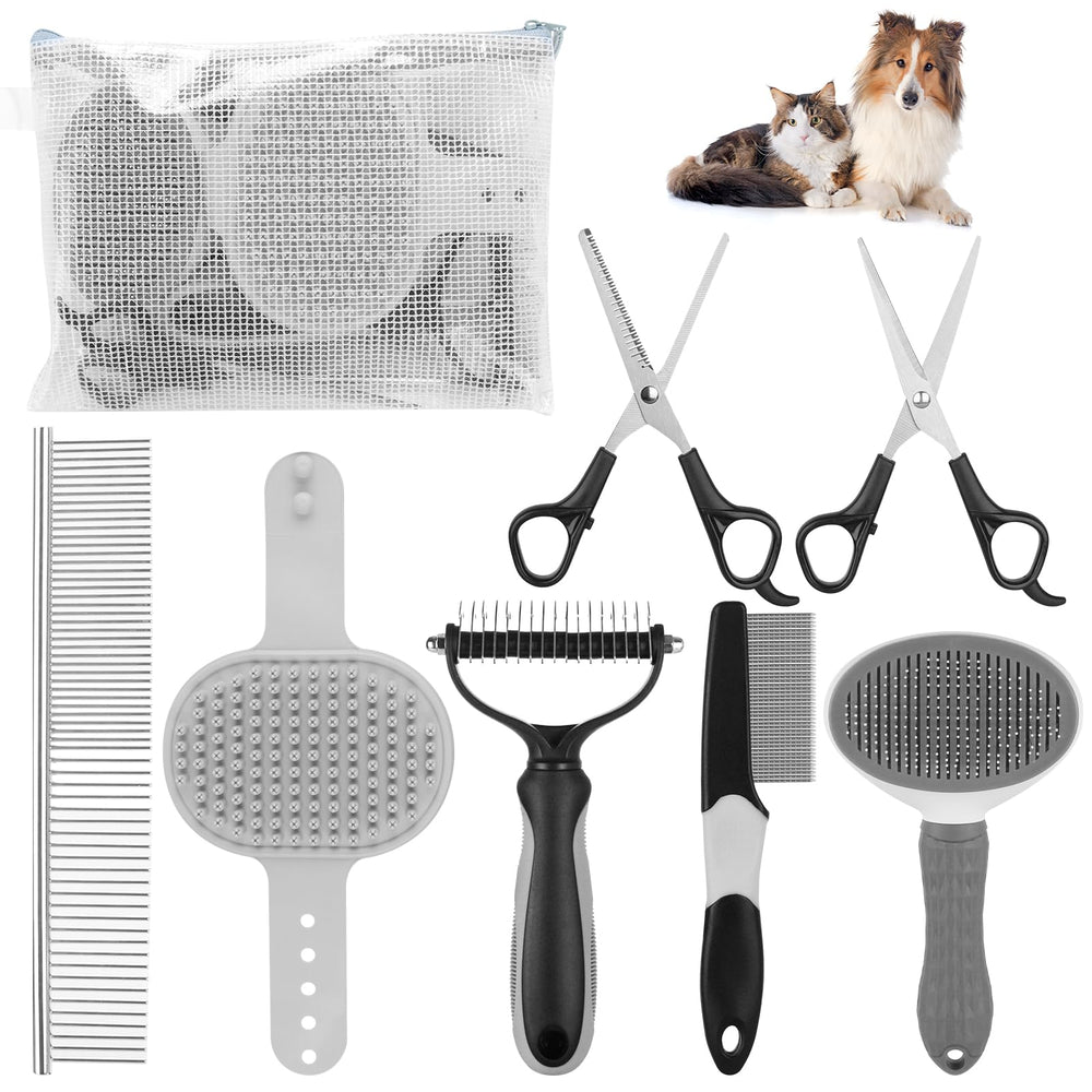 Aiolpy Pet Grooming Kit all-in-one tools organized and easy to clean