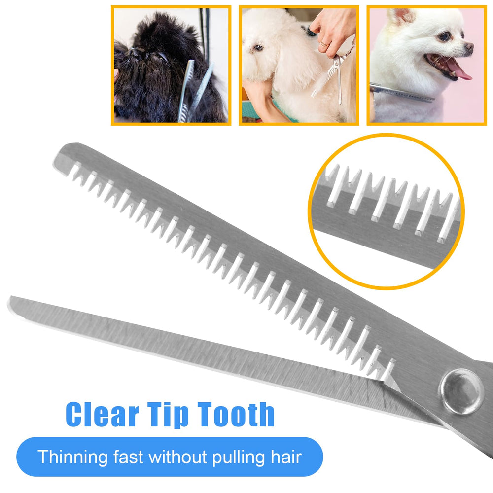 Aiolpy pet grooming kit massage brush provides relaxing coat massage