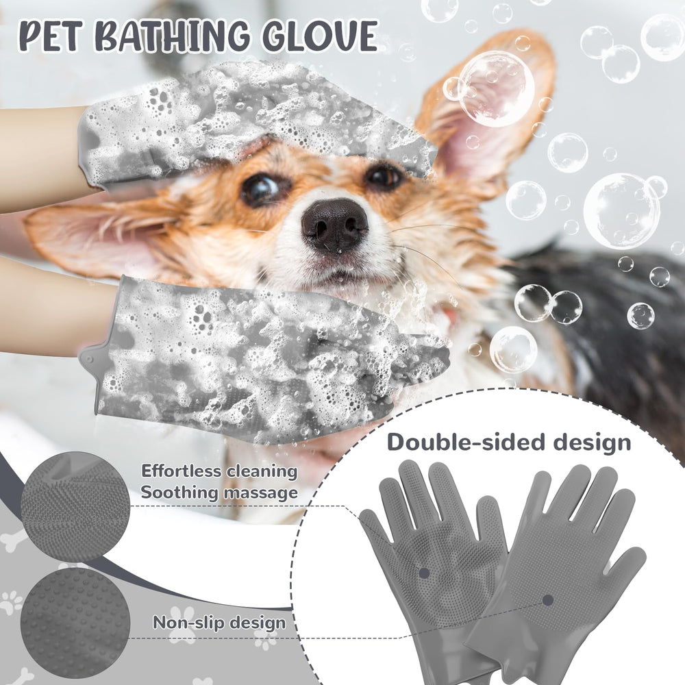 Aiolpy silicone finger toothbrushes deliver full-mouth cleaning for pets.