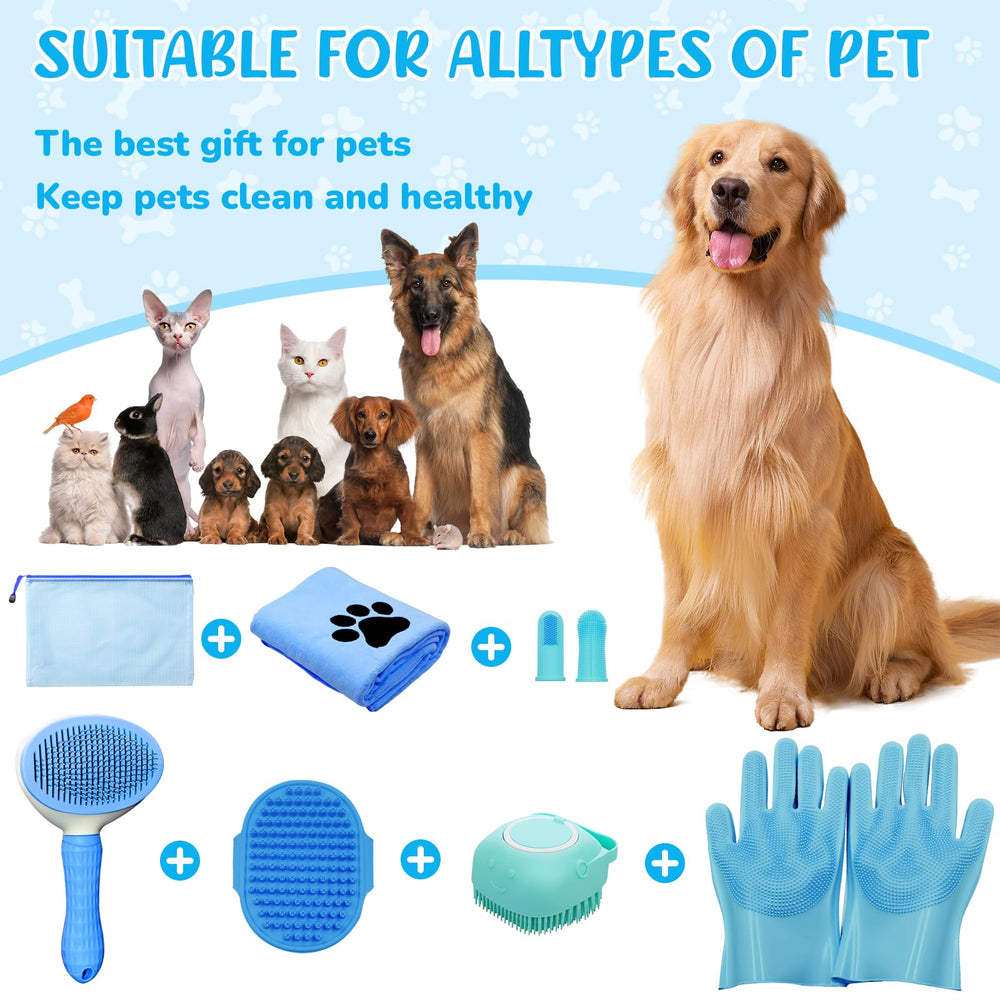 Aiolpy storage bag keeps grooming tools organized for travel.