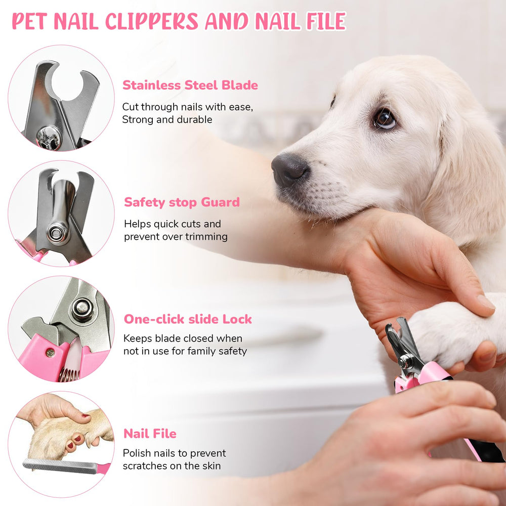 Aiolpy undercoat rake deshedding tool reduces mats and shedding
