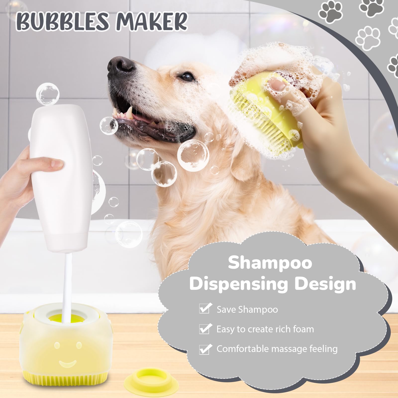 Aiolpy washing gloves provide deep cleaning with comfortable silicone.