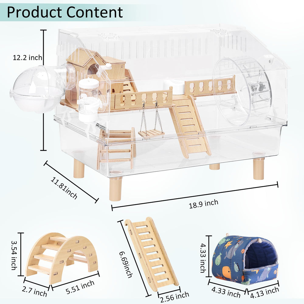 AIOWZZY strong ventilation and anti-escape design maintain fresh air and safety.