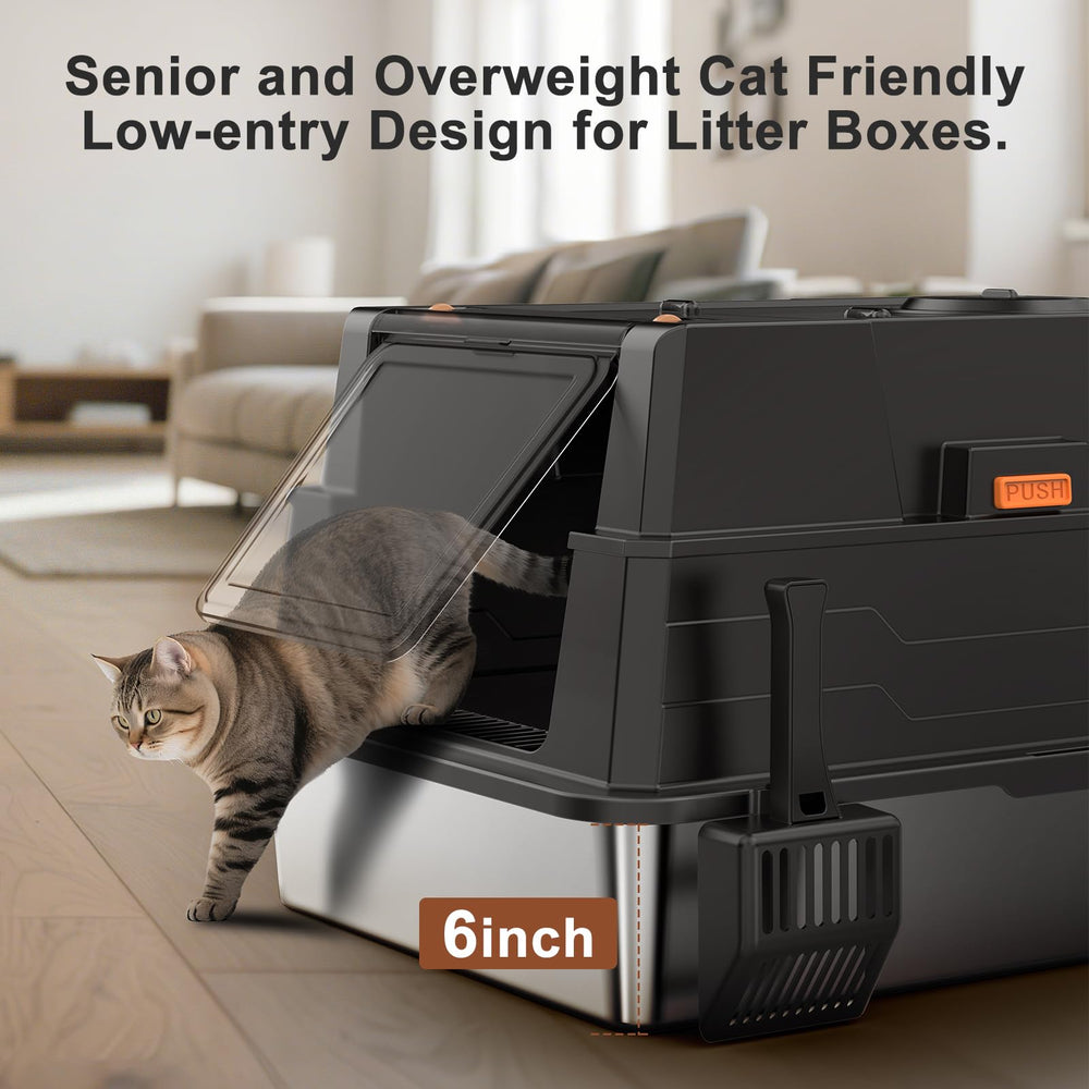 AIPERRO carbon zone area holds charcoal bags to help odor control.