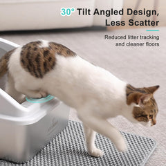 AIPERRO cat litter mat double-layer honeycomb traps litter