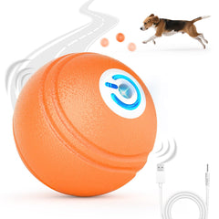 AIPERRO interactive dog toy ball front view for engaging play