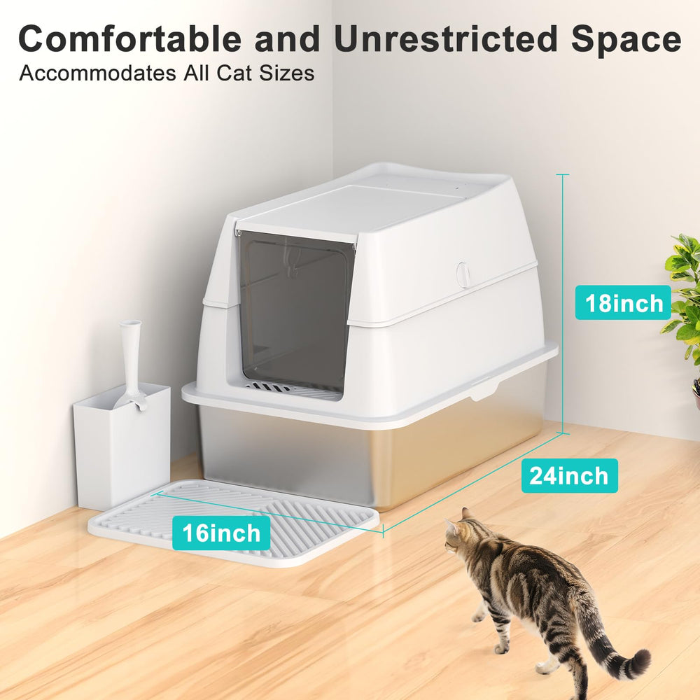 AIPERRO litter bag storage base keeps used bags organized during daily scooping.