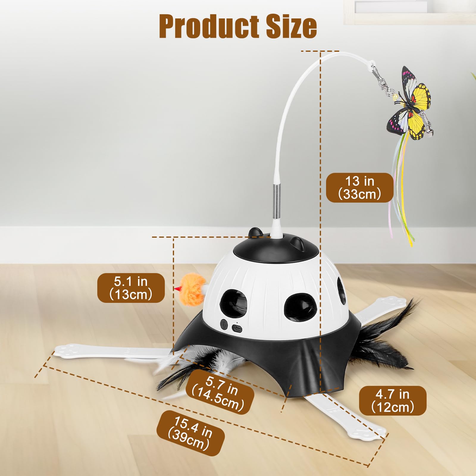 AIPERRO multi-cat entertainment supports shared play and reduced boredom.