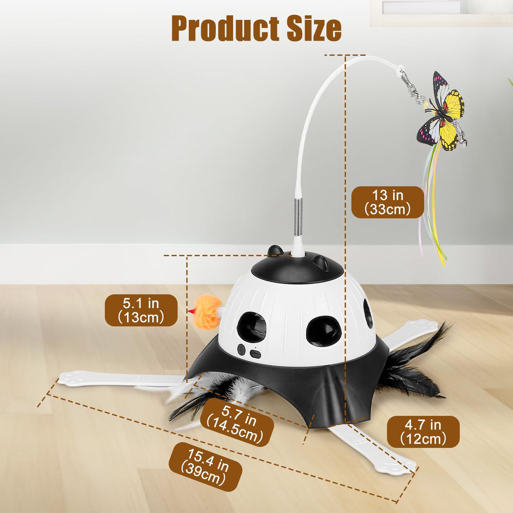 AIPERRO multi-cat entertainment supports shared play and reduced boredom.