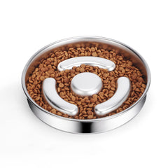 AIPERRO non-slip base keeps the bowl steady during meals and protects floors.