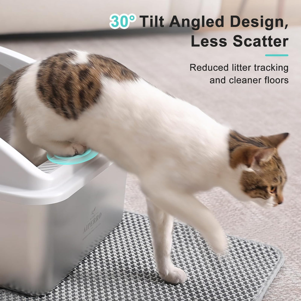 AIPERRO sealed-bottom design keeps liquids contained and floors clean