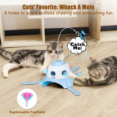 AIPERRO USB rechargeable base image highlights cord-free power for continuous play.