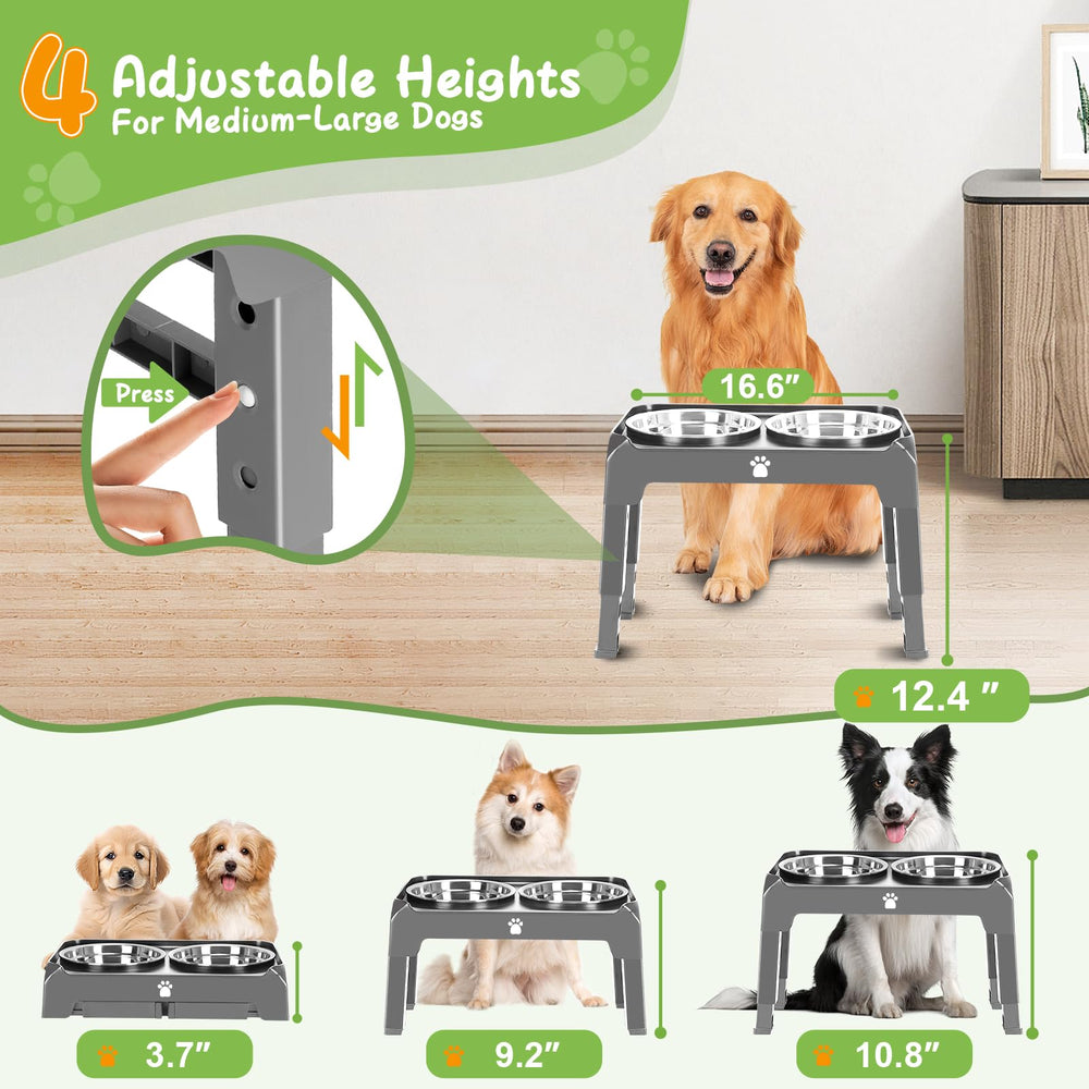 AirMX stainless-steel-dog-bowls are durable and easy to clean.