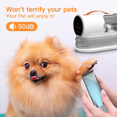AIRROBO large dust cup enables extended grooming sessions without frequent emptying.