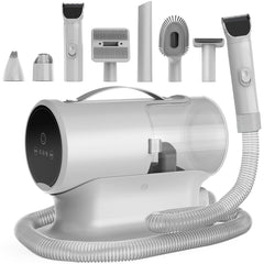 AIRROBO PG100 Plus dog grooming vacuum showcasing powerful pet hair suction for a cleaner grooming session