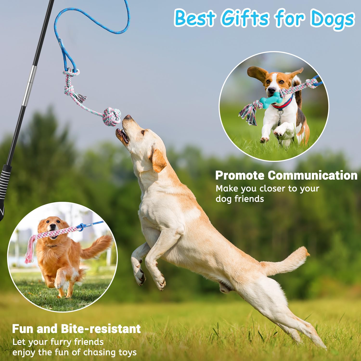Aitmexcn flirt-pole-storage-bag shows convenient transport and tidy outdoor setup.