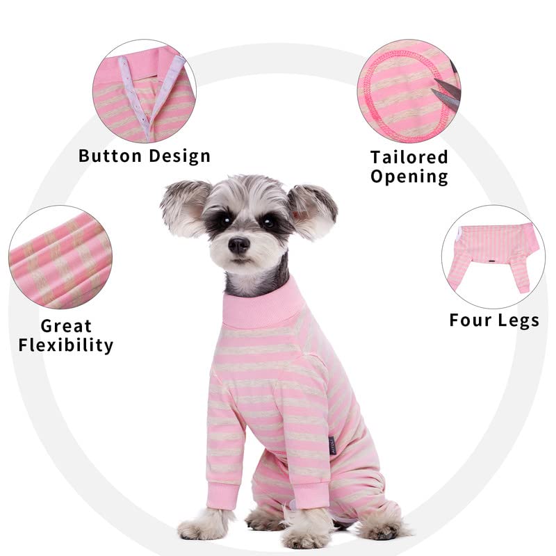 AITOLI abdominal care bodysuit discourages licking and supports post-op comfort.
