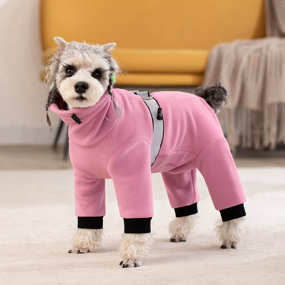 AITOLI back-zip warmer coat is easy to put on and take off