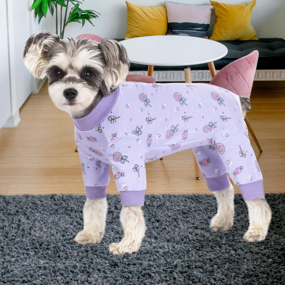 AITOLI dog onesie long sleeve wear keeps fur contained and rooms clean