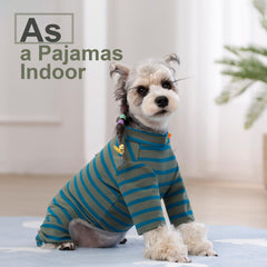 AITOLI pullover dog pajama design for easy on off