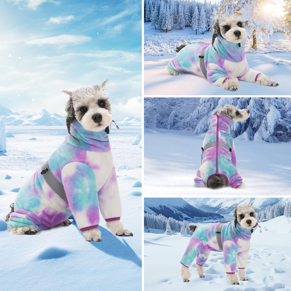 AITOLI dog coat size range, fits small to medium breeds for daily wear.