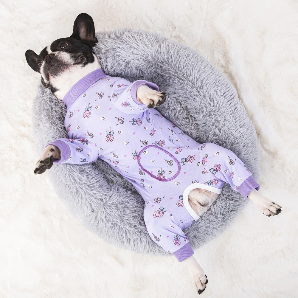 AITOLI dog surgery recovery suit abdominal wounds care protects from dirt and licking