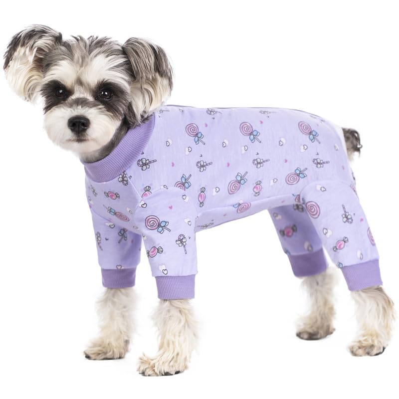 AITOLI dog surgery recovery suit back zipper aids easy dressing during post-op care