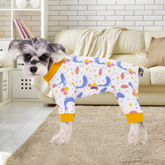 AITOLI dog surgery recovery suit long sleeve protects fur and aids indoor cleanliness