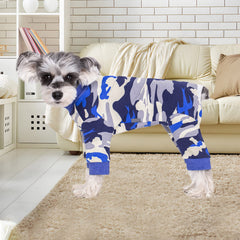 AITOLI dog surgery recovery suit zipper detail enables easy on-off and calmer recovery.