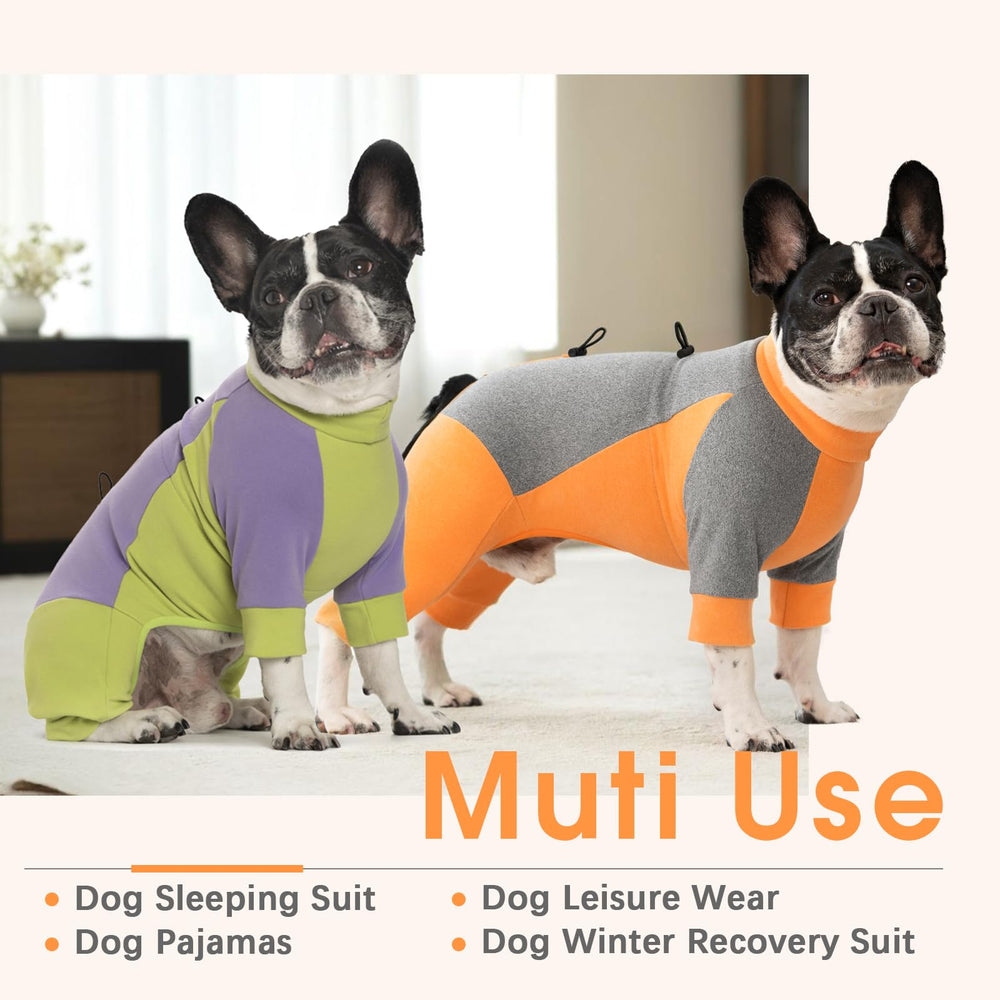 AITOLI dog winter coat drawstrings close-up shows adjustable fit and secure belly protection