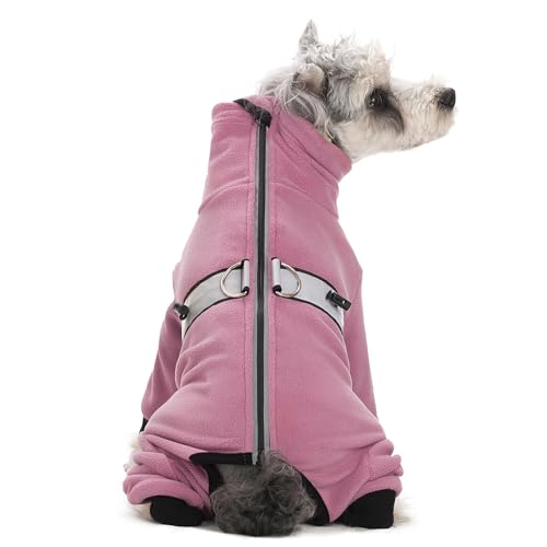 AITOLI polar fleece coat machine-washable design makes cleanup after rain easy