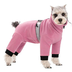AITOLI polar fleece coat small dog texture closeup shows soft, cozy warmth