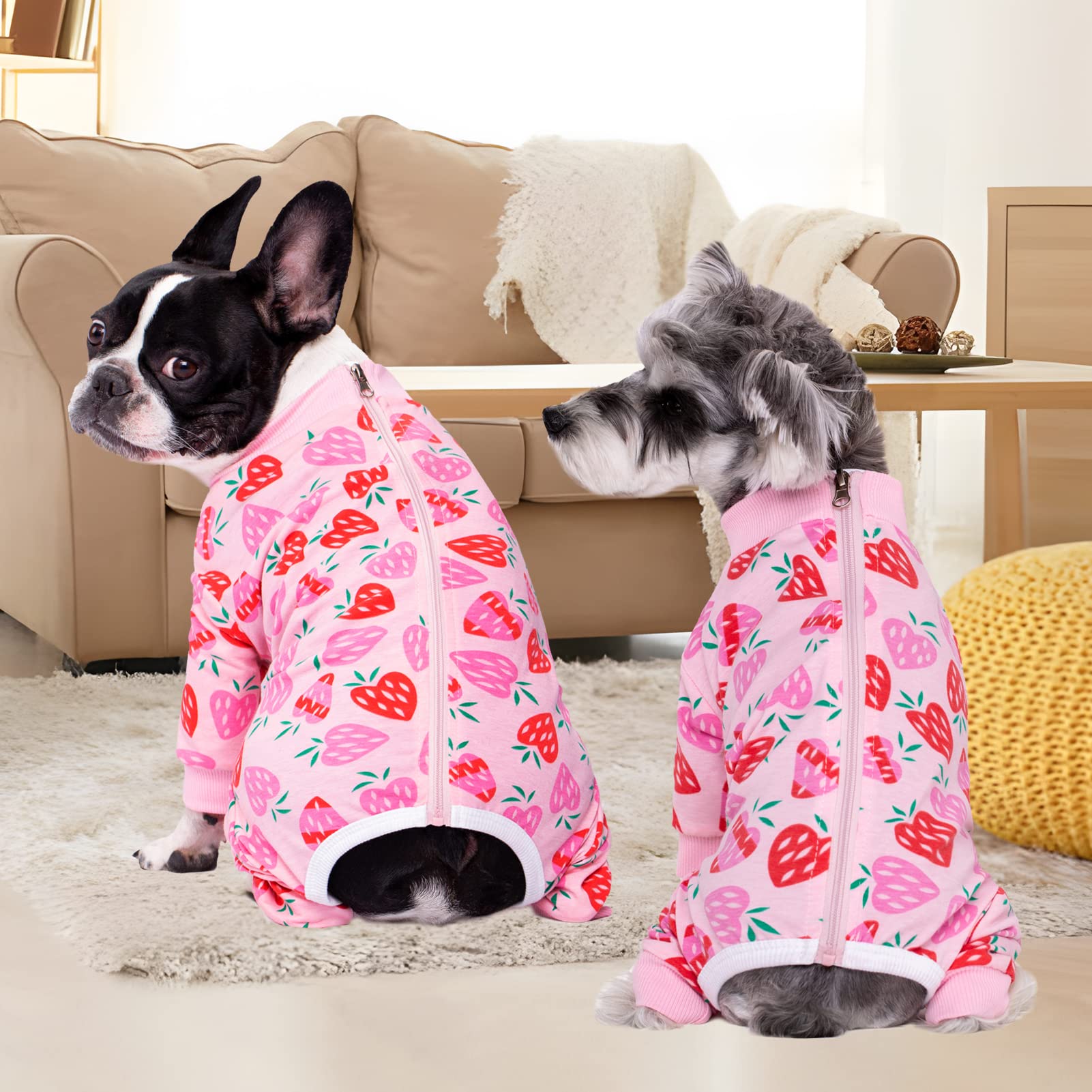 AITOLI dog surgery onesie supports abdominal wound care and reduces licking exposure.