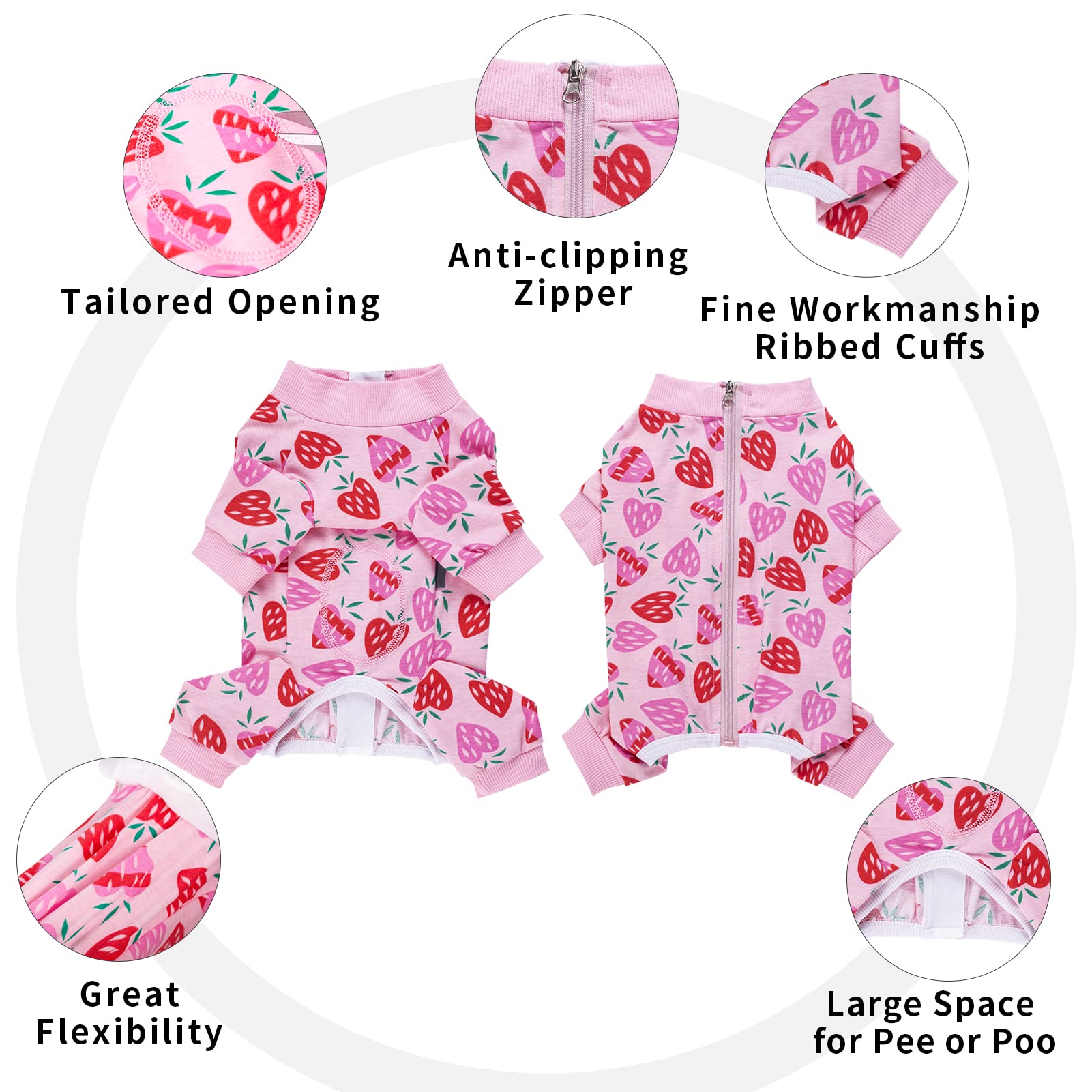 AITOLI recovery suit bottom circle cut enables physiological needs without cones.