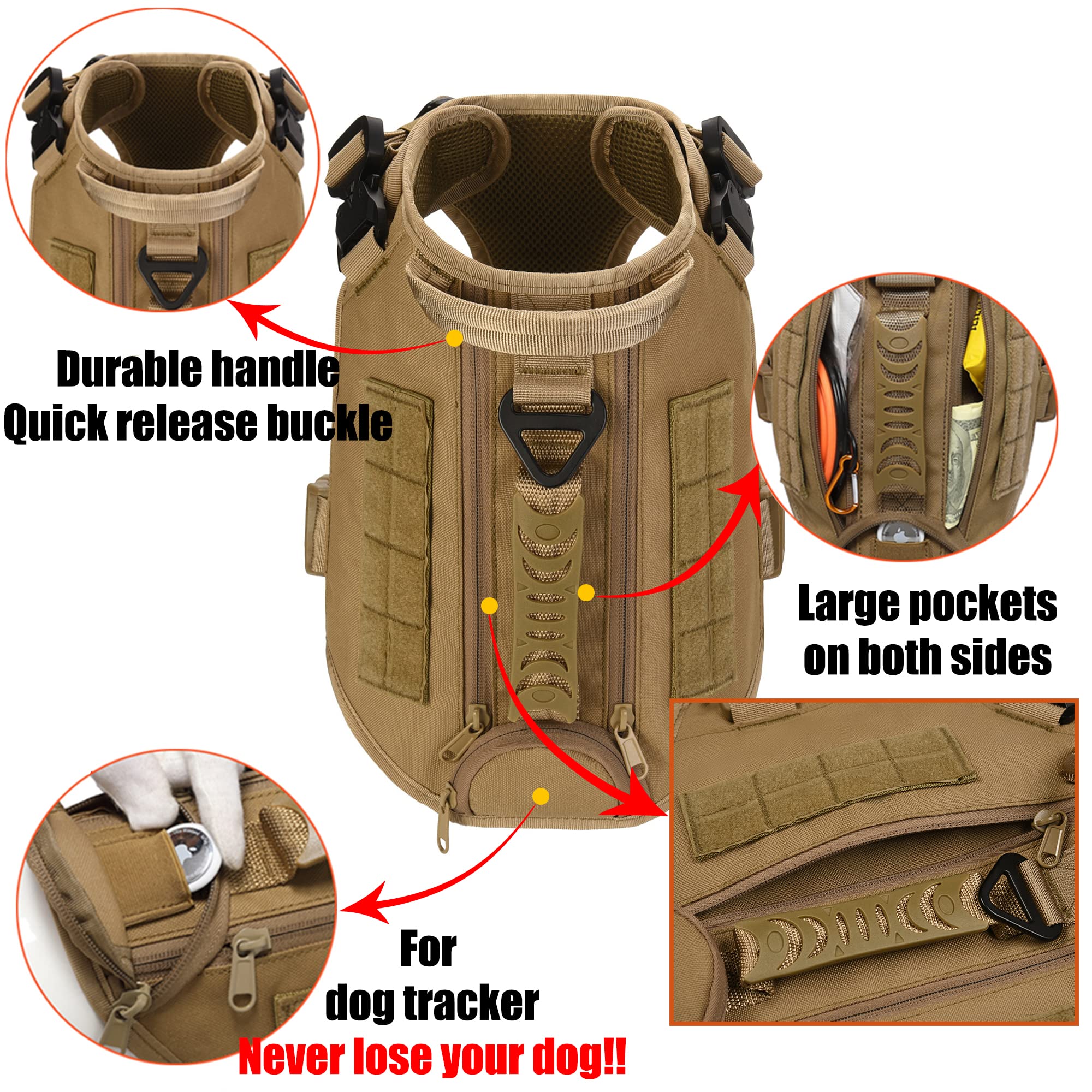 AIWAI exterior made of 1000D nylon with durable stitching for long-lasting use.