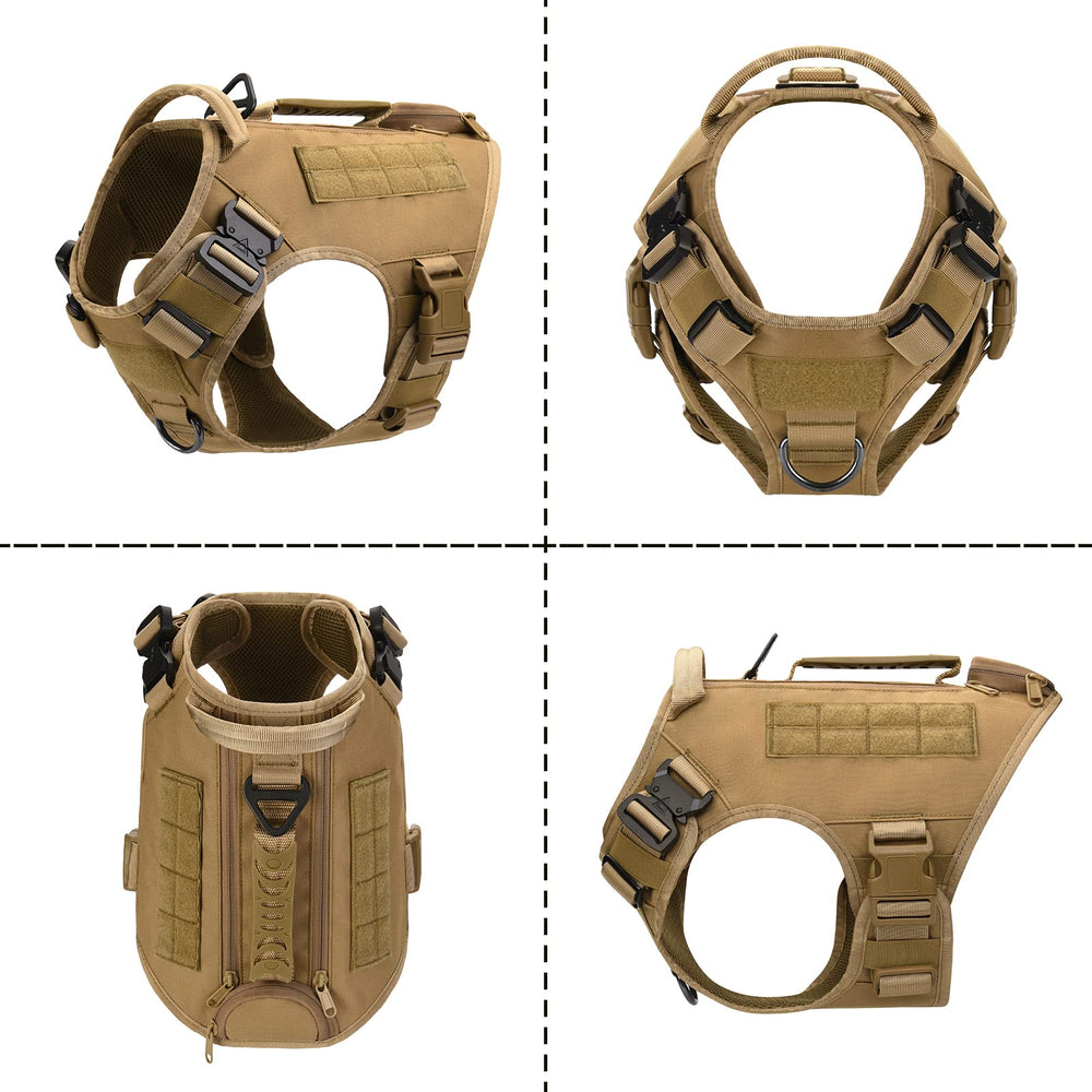 AIWAI harness top safety handle enables guiding your dog calmly during walks.