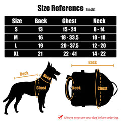 AIWAI Tactical Dog Harness handle detail for controlled training.