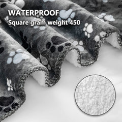 AIWEK reversible blanket with Sherpa fleece offers plush warmth for naps.