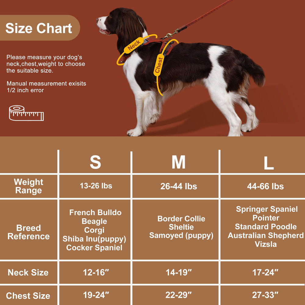 AKAILEA durable metal rings brown provide reliable leash attachment for training.
