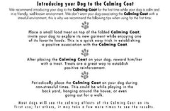 AKC Calming Coat pink dog lying relaxed highlights potential stress relief after wear